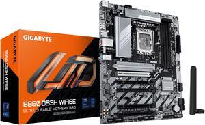 GIGABYTE B860 DS3H WIFI6E Intel Core Ultra (Series 2) LGA 1851 Motherboard, ATX, DDR5, 3x M.2, PCIe 5.0, USB-C, WIFI6E, 2.5GbE LAN, EZ-Latch