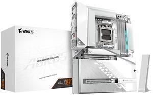 GIGABYTE X870 A STEALTH ICE AM5 AMD X870 ATX Motherboard
