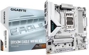 GIGABYTE B850M EAGLE WF6E ICE AM5 AMD B850 Micro ATX Motherboard