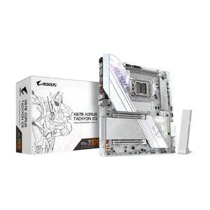 GIGABYTE AORUS X870 TACHYON ICE AM5 Extended ATX AMD X870 Motherboard