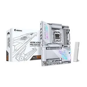 GIGABYTE X870E AORUS PRO X3D ICE AM5 AMD X870E ATX Motherboard