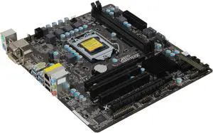 ASRock B75M LGA 1155 Intel B75 HDMI USB 3.0 Micro ATX Intel Motherboard