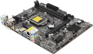 ASRock B85M-HDS LGA 1150 Intel B85 HDMI SATA 6Gb/s USB 3.0 Micro ATX Intel Motherboard