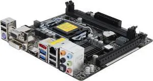 ASRock H81M-ITX LGA 1150 Intel H81 HDMI USB 3.0 Mini ITX Intel Motherboard ASRock H81M-ITX LGA 1150 Intel H81 HDMI USB 3.0 Mini ITX Intel Motherboard