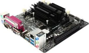 ASRock J3455B-ITX Intel Quad-Core Processor J3455 (up to 2.3 GHz) Mini ITX Motherboard / CPU Combo ASRock J3455B-ITX Intel Quad-Core Processor J3455 (up to 2.3 GHz) Mini ITX Motherboard / CPU Combo