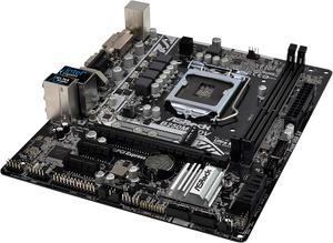 ASRock B250M-HDV LGA 1151 Intel B250 Micro ATX Motherboards - Intel