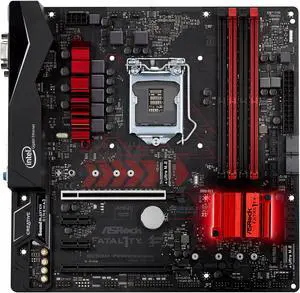 ASRock Fatal1ty B250M Performance LGA 1151 Intel B250 HDMI USB 3.1 Micro ATX Motherboards - Intel