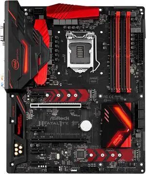 ASRock Fatal1ty H270 PERFORMANCE LGA 1151 Intel H270 HDMI USB 3.0 ATX Motherboards - Intel ASRock Fatal1ty H270 PERFORMANCE LGA 1151 Intel H270 HDMI USB 3.0 ATX Motherboards - Intel