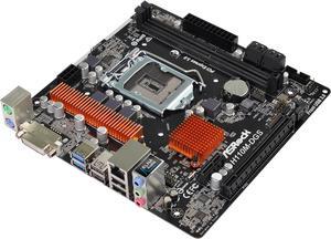 ASRock H110M-DGS R3.0 LGA 1151 Intel H110 SATA 6Gb/s USB 3.0 Micro ATX Motherboards - Intel