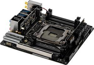 ASRock X299E-ITX/AC LGA 2066 Intel X299 SATA 6Gb/s USB 3.1 Mini ITX Intel Motherboard