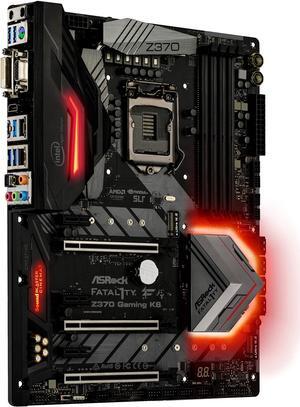 ASRock Fatal1ty Z370 Gaming K6 LGA 1151 (300 Series) Intel Z370 HDMI USB 3.1 ATX Intel Motherboard