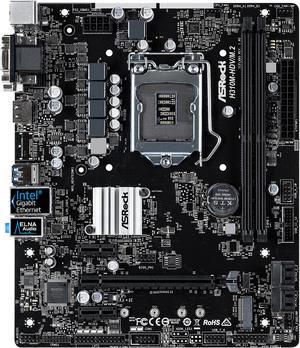 ASRock H310M-HDV/M.2 LGA 1151 (300 Series) Intel H310 HDMI SATA 6Gb/s USB 3.1 Micro ATX Intel Motherboard