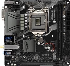 ASRock B365M-ITX/ac LGA 1151 (300 Series) Intel B365 HDMI SATA 6Gb/s USB  3.1 Mini ITX Intel Motherboard