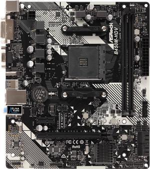 ASRock B450MHDV R40 AM4 AMD Promontory B450 SATA 6Gbs Micro ATX AMD Motherboard