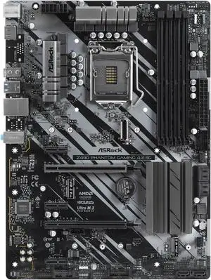 ASRock Z490 Phantom Gaming 4/2.5G LGA 1200 Intel Z490 ATX Intel Motherboard