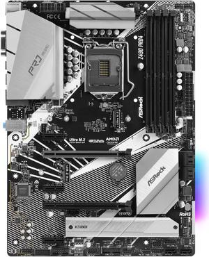 ASRock Z490 Pro4 LGA 1200 Intel Z490 ATX Intel Motherboard