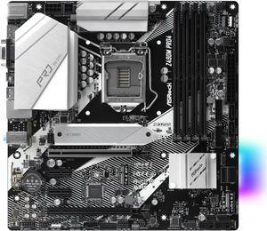 ASRock Z490M Pro4 LGA 1200 Intel Z490 SATA 6Gb/s Micro ATX Intel Motherboard