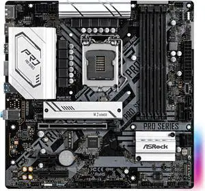 ASRock H570M PRO4 LGA 1200 Intel H570 Micro ATX Intel Motherboard ASRock H570M PRO4 LGA 1200 Intel H570 Micro ATX Intel Motherboard