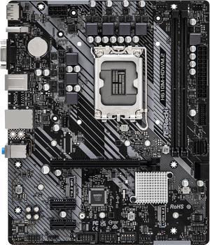 ASRock H610M-HDV/M.2 LGA 1700 Intel H610 SATA 6Gb/s DDR4 Micro ATX Motherboard