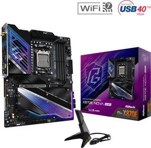 ASRock X870E NOVA WIFI AM5 AMD X870E SATA 6Gb/s ATX Motherboard