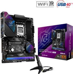 ASRock X870 RIPTIDE WIFI AM5 AMD X870 SATA 6Gb/s ATX Motherboard