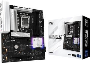 ASRock B860 Pro RS LGA 1851 Intel B860 SATA 6Gb/s DDR5 Intel Core Ultra ATX Motherboard