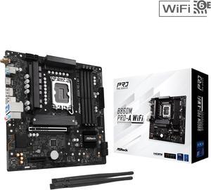 ASRock B860M Pro-A WiFi LGA 1851 Intel B860 SATA 6Gb/s Intel Core Ultra DDR5 Micro ATX Motherboard
