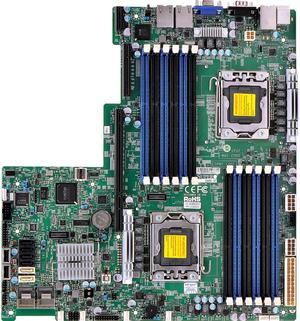 Supermicro X9DBU-iF Server Motherboard - Intel C602 Chipset - Socket B2 LGA-1356 - Bulk Pack