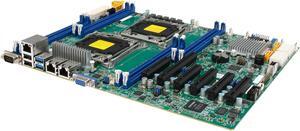 SUPERMICRO MBD-X10DRL-I ATX Server Motherboard Dual Socket LGA-2011-3 (Socket R3) Intel C612