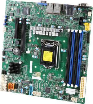 SUPERMICRO MBD-X11SCH-LN4F-O Micro ATX Server Motherboard LGA 1151 Intel C246