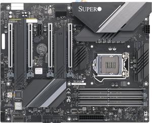 SUPERMICRO MBD-C9Z490-PG-O LGA 1200 Intel Z490 SATA 6Gb/s ATX Intel Motherboard