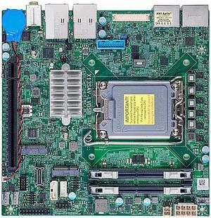 SUPERMICRO MBD-X13SAV-LVDS-O Mini ITX Server Motherboard LGA 1700 Intel Q670E