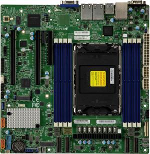 Supermicro X13SEM-F Server Motherboard, 4th Gen Intel® Xeon® Scalable processors, Single Socket LGA-4677 (Socket E) supported, CPU TDP supports Up to 350W TDP.