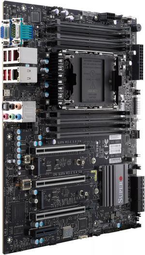 Supermicro X13SRA-TF Motherboard, Intel Xeon W-3400 series and Xeon W-2400 series processors, TDP up to 350W,Up to 2TB RDIMM 3DS, 512GB ECC RDIMM; DDR5-4800MT/s (1DPC)/4400MT/s (2DPC), Intel W790.