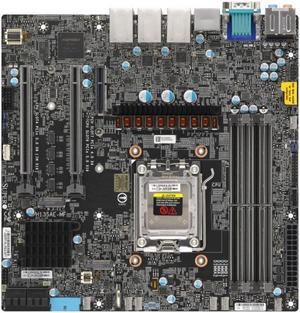 Supermicro H13SAE-MF Motherboard Micro-ATX AMD Ryzen 7000 Series Processors, single socket LGA-1718.