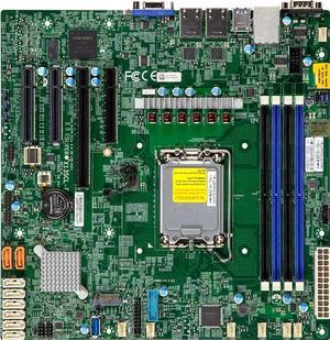 Supermicro MBD-X13SCL-F-O, Intel LGA 1700 Single Socket mATX Server Motherboard