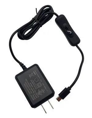 Micro Connectors Micro USB 5V/2.5A Power Adapter with On/Off Switch for Raspberry Pi Micro Connectors Micro USB 5V/2.5A Power Adapter with On/Off Switch for Raspberry Pi