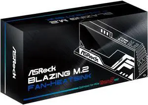 ASRock Blazing M.2 Gen5 Fan-Heatsink TYPE-2