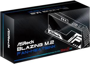 ASRock Blazing M.2 Gen5 Fan-Heatsink TYPE-4