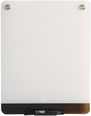 Iceberg Clarity Glass Personal Dry Erase Boards Ultra-White Backing 12 x 16