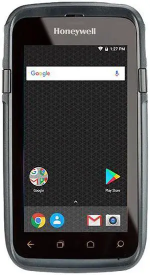 Honeywell Dolphin CT60 Mobile Computer, 1D/2D SR Imager, 4GB/32GB, Android, WLAN, 802.11 a/b/g/n/ac/r/k/mc, BT 5.0, NFC, Cam, FCC - CT60-L0N-BSC210F