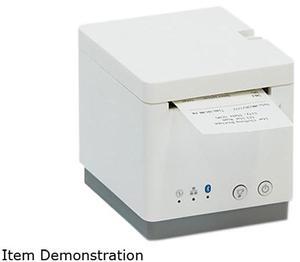 Star Micronics 39653010 mC-Print2 Thermal Receipt Printer, 2", Cutter, Ethernet (LAN), USB, Lightning, Bluetooth, CloudPRNT, Peripheral Hub, White - MCP21LB WT US
