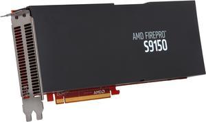 AMD FirePro S9150 100-505884 16GB 512-bit GDDR5 PCI Express 3.0 x16 Full-height, full-length, dual-slot width Workstation Video Card