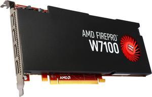AMD FirePro W7100 100-505975 8GB 256-bit GDDR5 PCI Express 3.0 x16 CrossFire Supported Full height/full length Video Cards - Workstation