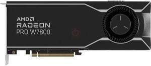 AMD Radeon Pro W7800 100-300000075 32GB 256-bit GDDR6 with ECC PCI Express 4.0 x16 Workstation Video Card