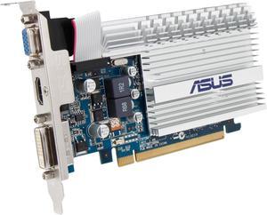 ASUS 8400GS-1GD3-SL GeForce 8400 GS 1GB 64-Bit DDR3 PCI Express 2.0 x16 HDCP Ready Video Card Manufactured Recertified