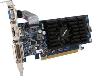GIGABYTE GeForce 210 512MB GDDR2 PCI Express 2.0 x16 Graphics Card GV-N210OC-512I