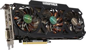 GIGABYTE Radeon R9 280X 3GB GDDR5 PCI Express 3.0 ATX Ultra Durable Video Card GV-R928XOC-3GD REV3