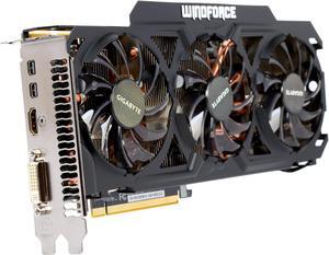 GIGABYTE Radeon R9 280X 3GB GDDR5 PCI Express 3.0 CrossFireX Support Video Card GV-R928XWF3-3GD (rev. 3.0)