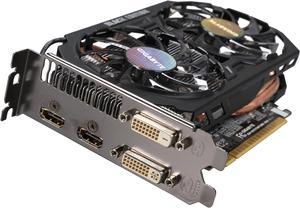 GIGABYTE GeForce GTX 750 Ti 2GB GDDR5 PCI Express 3.0 Video Card GV-N75TWF2BK-2GI